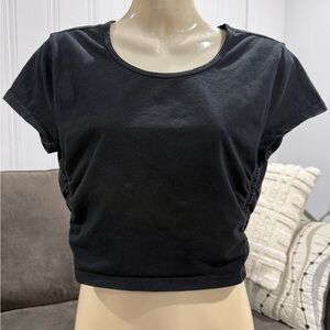 TNA Black Women's Crop Top